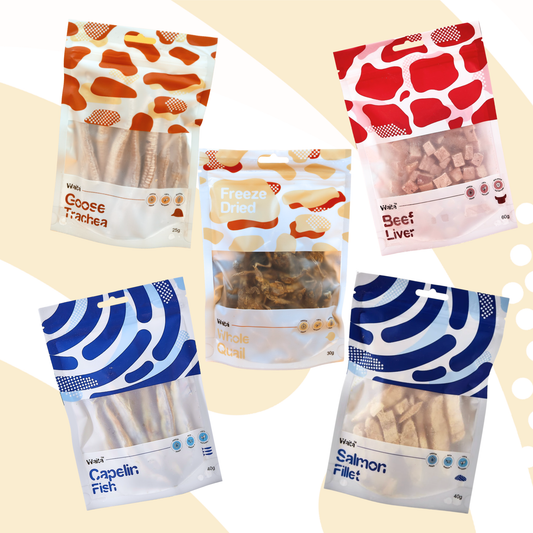 Waita Freeze Dried Doggo's Fav Bundle - No Chicken(5 pcs)