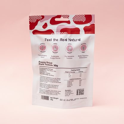 Freeze Dried Pork Testicle 30g/300g