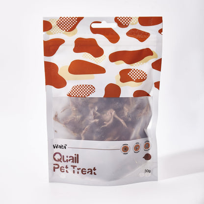 Waita Freeze Dried Quail Pet Treats 30g/300g