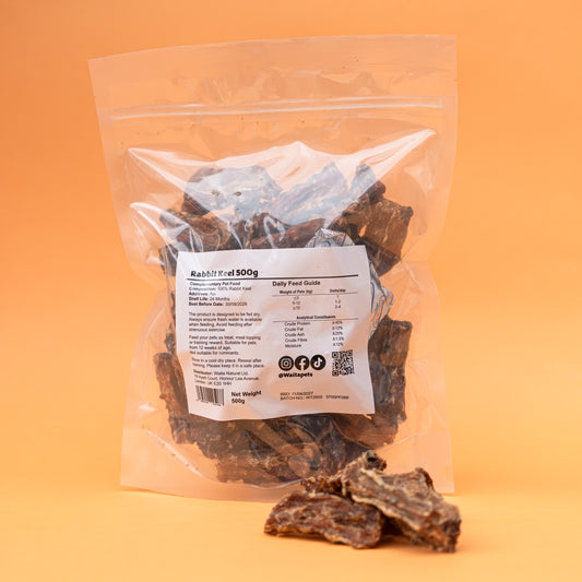 Waita Air Dried Rabbit Keel 500g