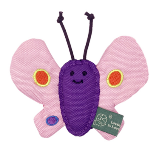 Butterfly – RPET Catnip Toy 🦋🐱