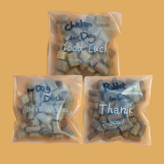 Freeze-Dried Complete Food Trial Pack for Dogs (20g x 3)(Chicken/Duck/Rabbit)