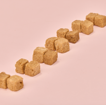 Waita Freeze Dried Mixed Red Meat Cubes (Rabbit, Beef Liver & Lamb) 50g