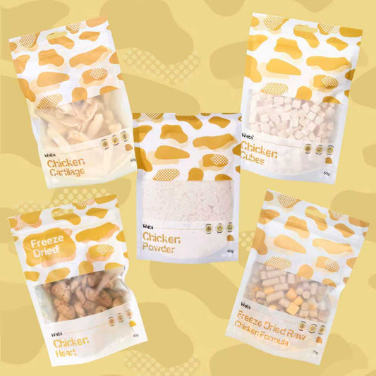 Waita Freeze Dried Chicken Lover Bundle (5 pcs)
